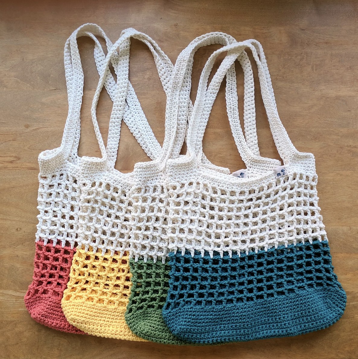 Color Block Market Bag