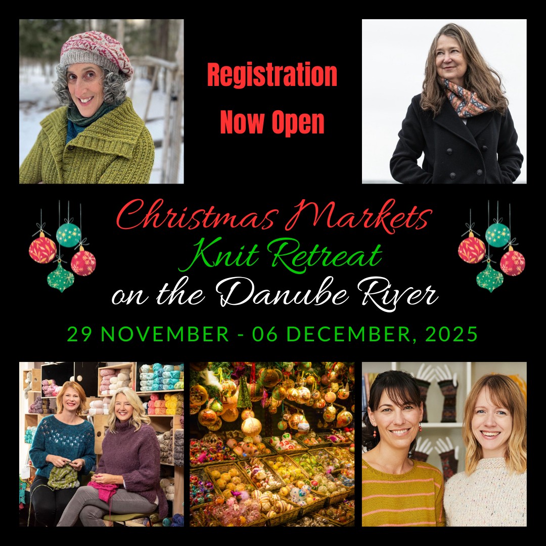 Danube Christmas Market Cruise with Skein Sisters November 2025