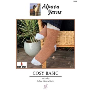 Cosy Basic Socks Pattern 5002 by Debra Kinsey