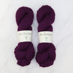 BC Garn Bio Shetland: 5700-28 Dark Purple