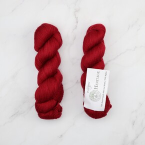 Cascade Yarns Heritage sock/4ply: 0110 Red