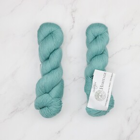 Cascade Yarns Heritage sock/4ply: 1070 Dusty Turquoise 5704