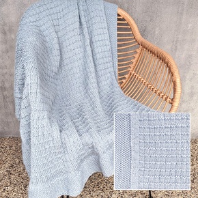 Texyarns Chatsworth Blanket Kit in Finch