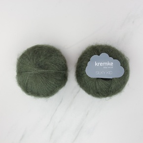 Kremke Soul Wool Silky Kid: 16-665 Hunter Green