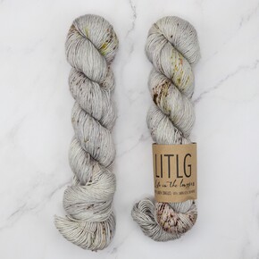 Life in the Long Grass Linen Merino Singles: Pewter