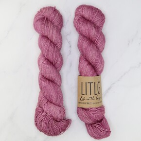 Life in the Long Grass Linen Merino Singles: Rouge