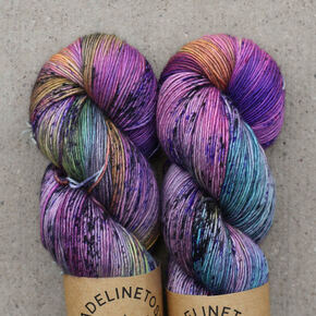 Madelinetosh Farm Twist DK: 0688 Rebel Rainbow Rider DYED TO ORDER 31/01/2025