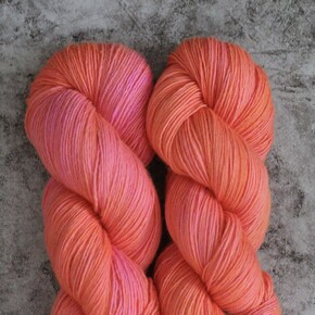 Madelinetosh Tosh DK: 0170 Neon Peach DYED TO ORDER 31/01/2025