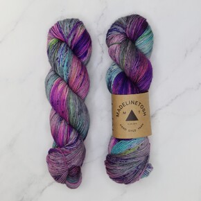 Madelinetosh Tosh Merino Light: 0688 Rebel Rainbow Rider  