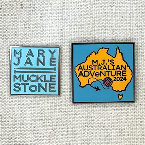 Mary Jane Mucklestone Pins PREORDER