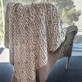 Texyarns Highclere Blanket Pattern