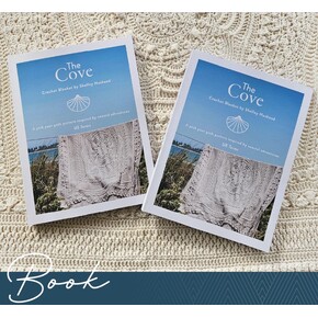 The Cove Crochet Blanket US Terms by Shelley Husband