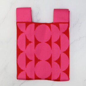 by Skein Sisters Circle Project Bag: Rose Red