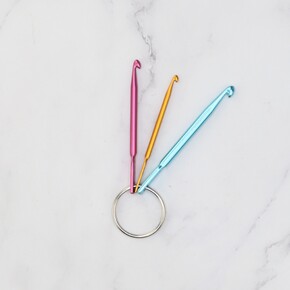 by Skein Sisters Keyring Crochet Hook Set