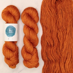 1 Skein Project - Yarn Set in Poet Worsted: 1600 Ginger Gold