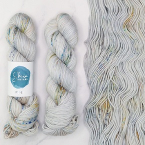 1 Skein Project - Yarn Set in Poet Worsted: 3800 Skyscraper