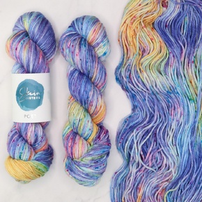 1 Skein Project - Yarn Set in Poet Worsted: 4200 Wishing Well