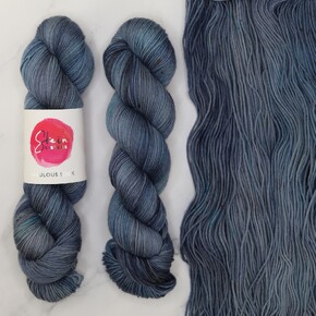 Skein Sisters Fabulous Sock: 1542 Double Denim