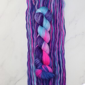 Skein Sisters Fabulous Sock: 180 Lightning Sparkle