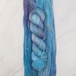 Skein Sisters Fabulous Sock: 160 Downpour DYED TO ORDER 17/12/2024