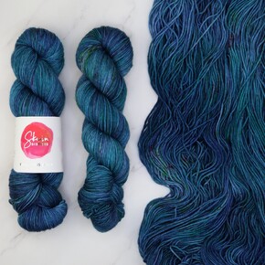 Skein Sisters Fabulous Sock DYED TO ORDER 29/11/2024: 1545 Oceanic