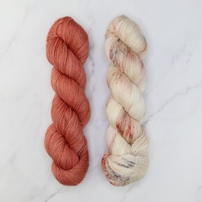 Sisters Solos: Fabulous Sock two skein set: Terracotta Tile