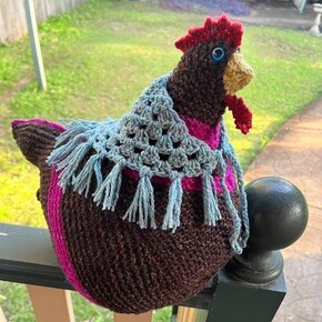 Make your own Emotional Support Chicken!